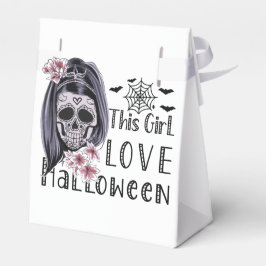 Dieses Mädchen Liebe Halloween Geschenkschachtel