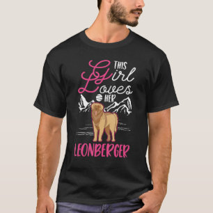 Dieses Mädchen Liebe ihr Leonberger-Mädchen T-Shirt