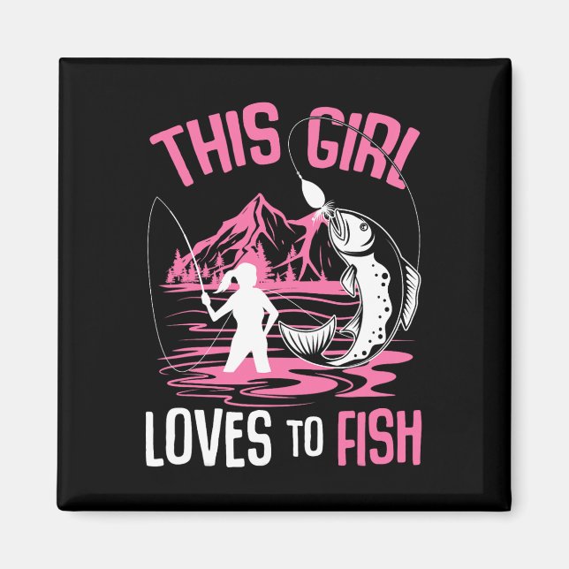 Dieses Mädchen Liebe, Mädchen zu fischen Magnet (Vorne)
