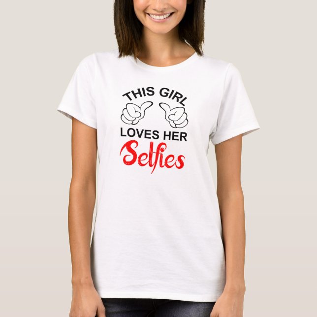 Dieses Mädchen Liebe sich seltsam T-Shirt (Vorderseite)