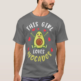 Dieses Mädchen Lieben Avocados T-Shirt