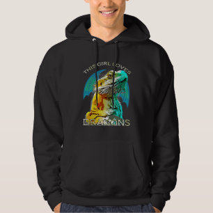 Dieses Mädchen Lieben Dragons Pet Bartdragon Hoodie