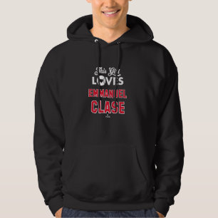Dieses Mädchen Lieben Emmanuel Clase Cleveland Bas Hoodie