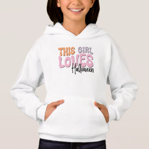 Dieses Mädchen Lieben Halloween Hoodie