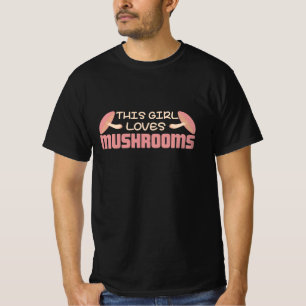 Dieses Mädchen Lieben Pilze T-Shirt