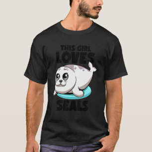 Dieses Mädchen Lieben Siegel Fett Chubby Siegel Si T-Shirt