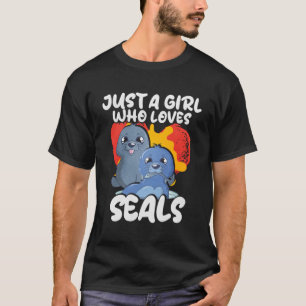 Dieses Mädchen Lieben Siegel T-Shirt