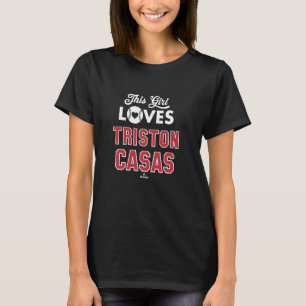 Dieses Mädchen Lieben Triston Casas Boston Basebal T-Shirt