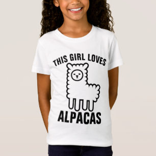 DIESES MÄDCHEN LIEBT ALPAKAS T-Shirts