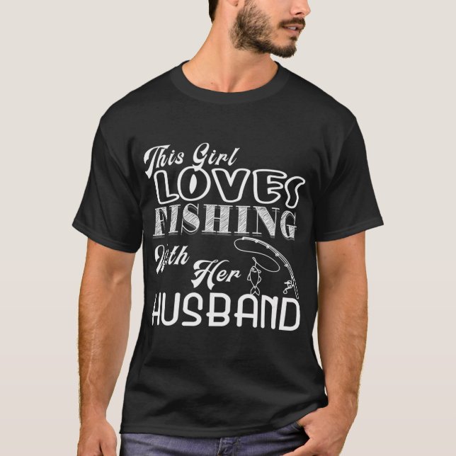 DIESES MÄDCHEN LIEBT ANGLN T-Shirt (Vorderseite)