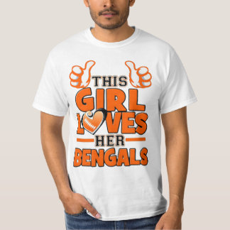 Dieses Mädchen liebt ihre Bengalen T-Shirt