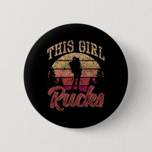 Dieses Mädchen Rucksack Rucksack Rucksack Ruck Wor Button