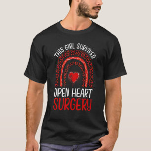 Dieses Mädchen überlebte Operation im offenen Herz T-Shirt