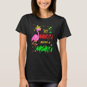 Dieses Mamacita braucht einen Margarita Flamingo D T-Shirt