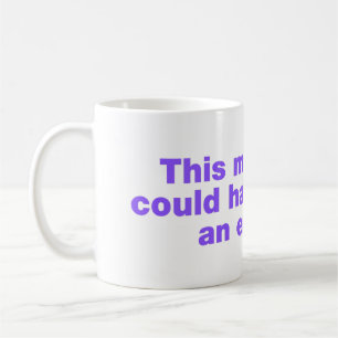 Dieses Meeting hätte auch eine E-Mail sein können Kaffeetasse