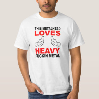 Dieses Metalhead Wert-Shirt T-Shirt