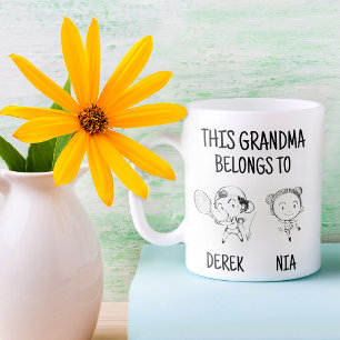 Dieses Oma gehört Funny Gift Tasse