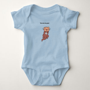 Dieses Otter-Sei-Gut-Baby-Top Baby Strampler