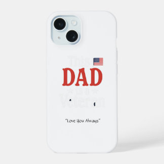 Dieses Papa ist ein Veteran-Handyhülle – Coole Ges iPhone 15 Hülle