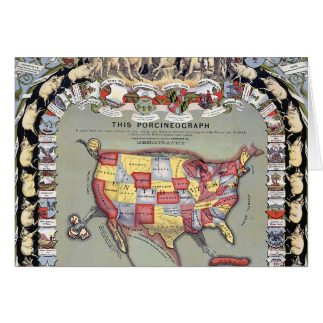 DIESES PORCINEOGRAPH, c1876 (Vorderseite (Horizontal))