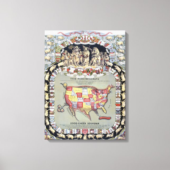 DIESES PORCINEOGRAPH, c1876 Leinwanddruck (Vorderseite)