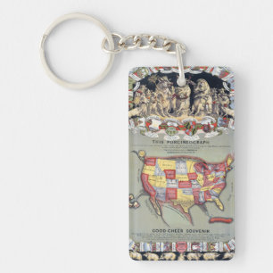 DIESES PORCINEOGRAPH, c1876 Schlüsselanhänger