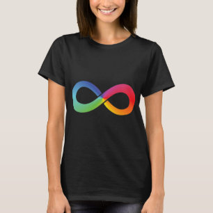 Dieses Regenbogen-Unendlichkeit-Shirt symbolisiert T-Shirt