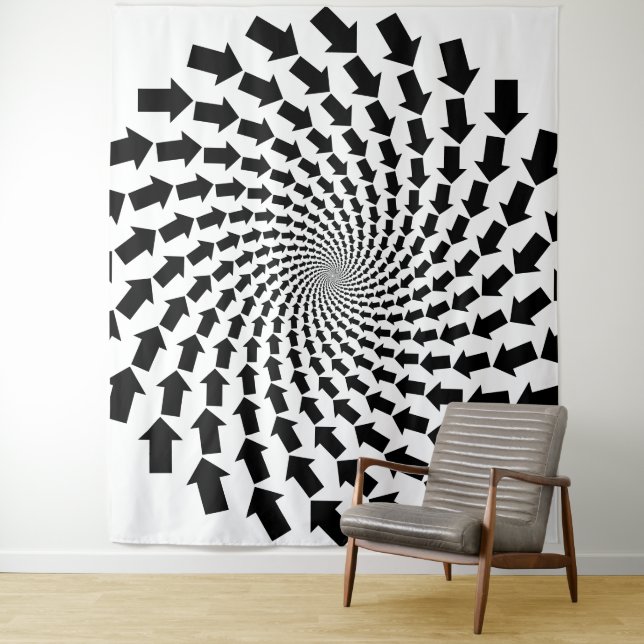 Dieses Richtungsband Wandteppich (Beispiel)