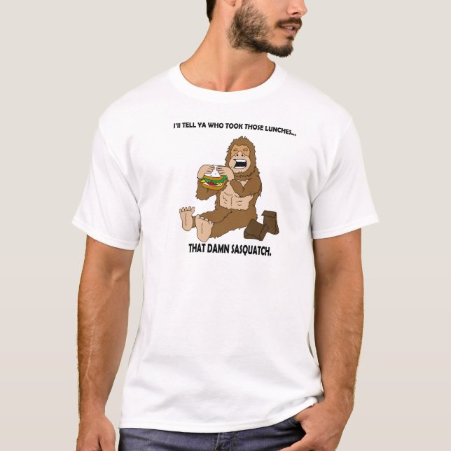 DIESES **** SASQUATCH! T-Shirt (Vorderseite)