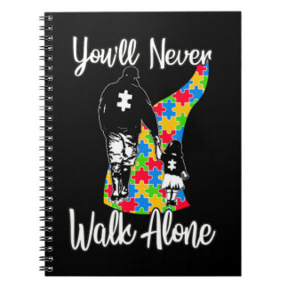 Dieses schöne Design für Vater und Tochter gr Notizblock