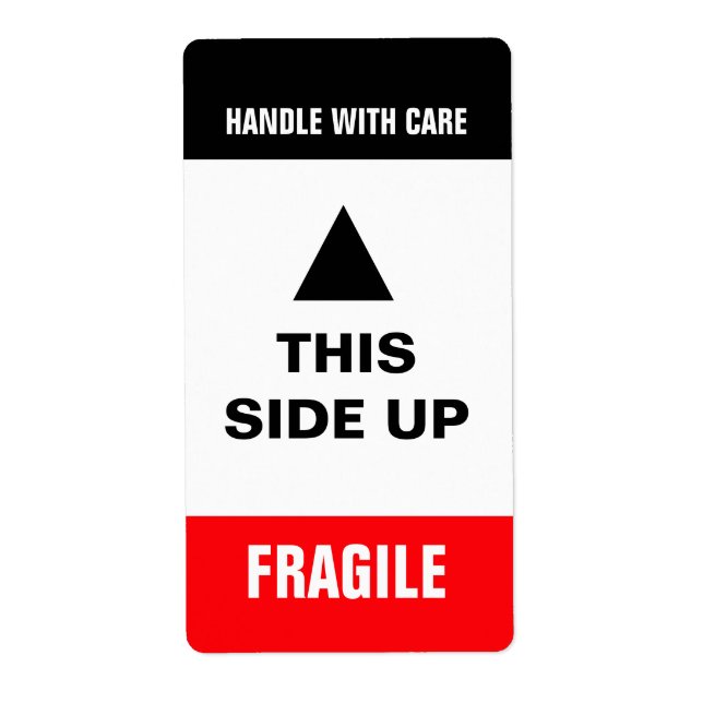 Dieses seitliche Warnschild (Vorne)