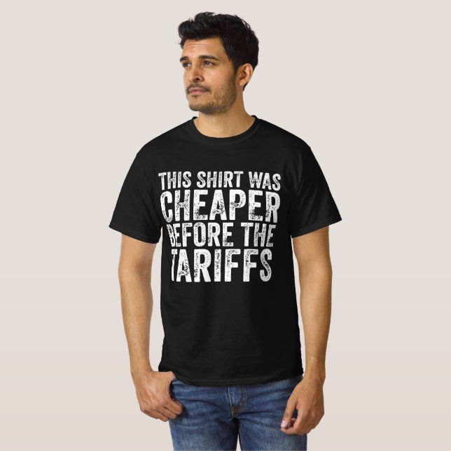Dieses Shirt war vor den Zöllen billiger (Vorne ganz)