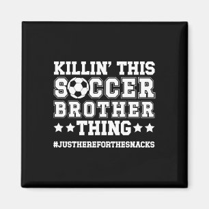 Dieses Soccer-Bruder-Ding Fußballspielers Bruder  Magnet