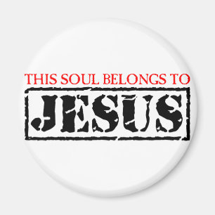 Dieses Soul gehört Jesus Magnet