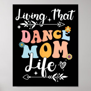 Dieses Tanzmutter-Leben Mutters Tag Tanzend Poster