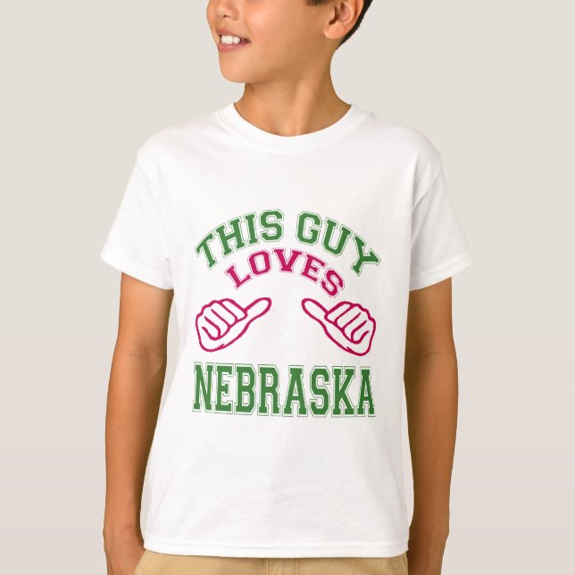 Dieses Typ-Lieben Nebraska T-Shirt (Vorderseite)