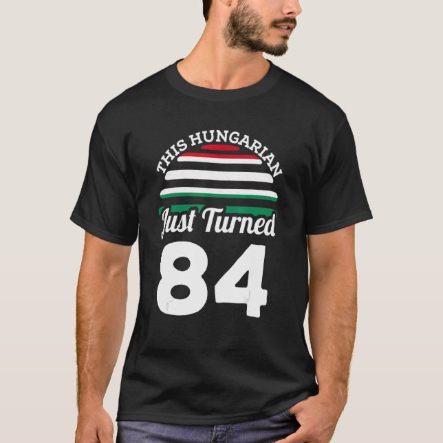Dieses Ungarische gerade gewann 84 Ungarn 84. Gebu T-Shirt (Vorderseite)