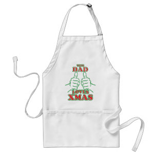 Dieses Vater-Lieben Weihnachten Schürze