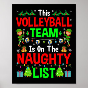 Dieses Volleyballteam auf der Liste Niedliche Chri Poster