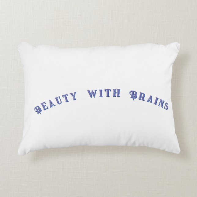 Dieses weiche Kissen macht Sie bequem und sicher (Vorderseite)