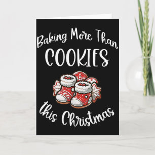 Dieses Weihnachten backe ich mehr als Kekse und ar Karte