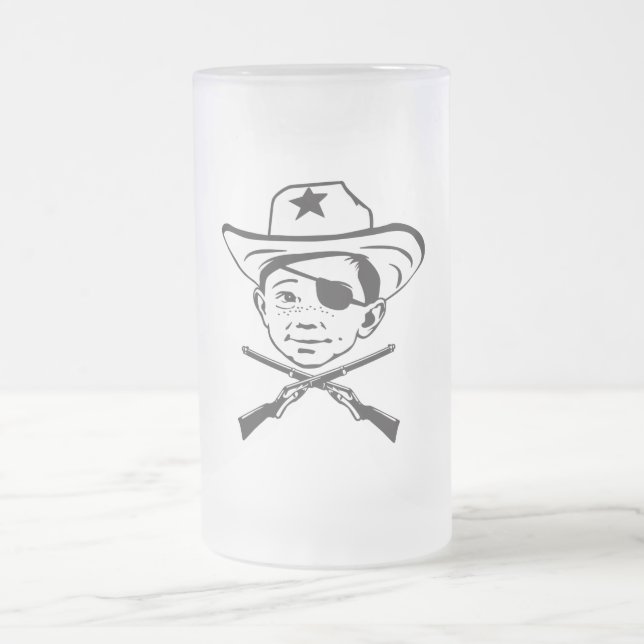 Dieses Weihnachten, schoss ich mein Auge heraus! Mattglas Bierglas (Mittel)