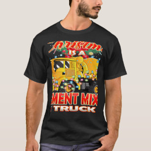 Dieses Weihnachten will ich nur einen Zementmische T-Shirt