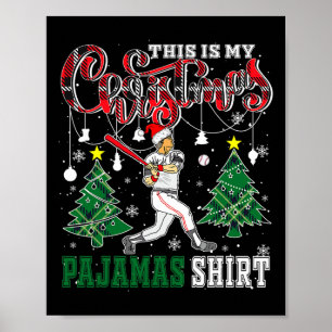 Dieses Weihnachtsfest Pajama Shirt Funny Santa Sel Poster
