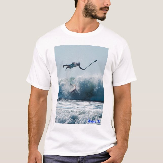 Dieses wird verletzen, Newport, RI T-Shirt (Vorderseite)