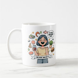 Diet Humor Mug – For the Hungry and Honest Soul" Kaffeetasse