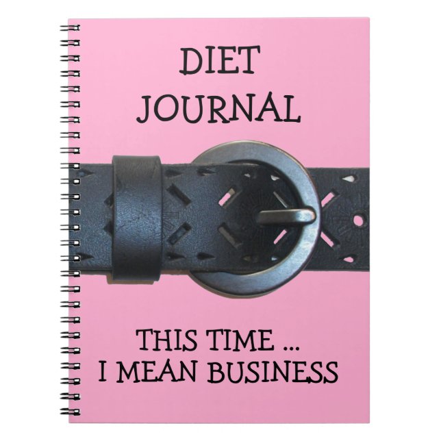 Diet Journal, dieses Mal Gemeine Business Belt Ima Notizblock (Vorderseite)
