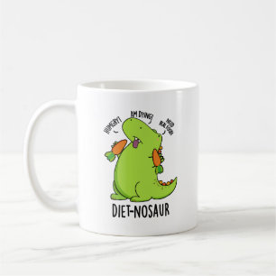 Diet-nosaur Lustige Dinosaurier-Wortspiele Kaffeetasse