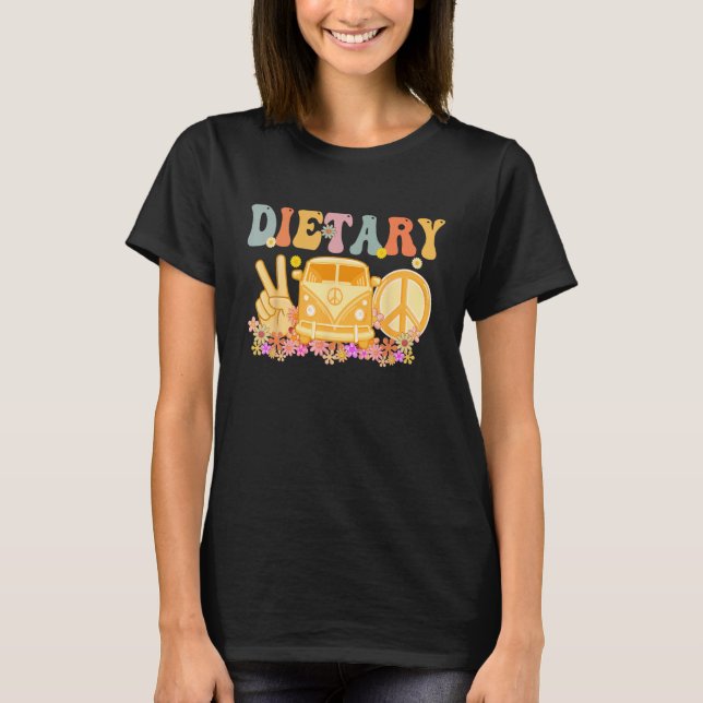 Dietary Week Groovy Appreciation Day For Women T-Shirt (Vorderseite)