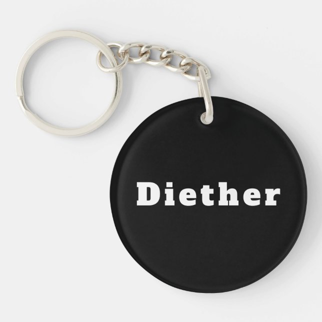 Diether Schlüsselanhänger (Vorderseite)